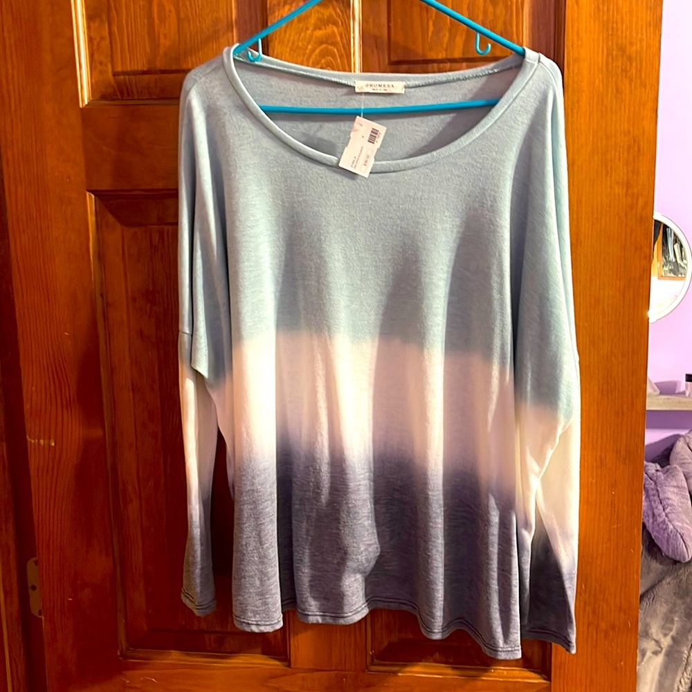 Ombré Long Sleeve